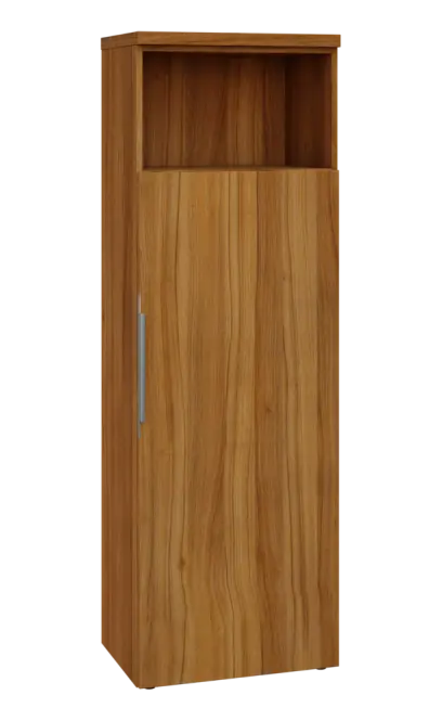 SIN 5 - 6DN kancelářská skříň, 1-dveřová/nika, pravá, 1820x600x400, ořech světlý